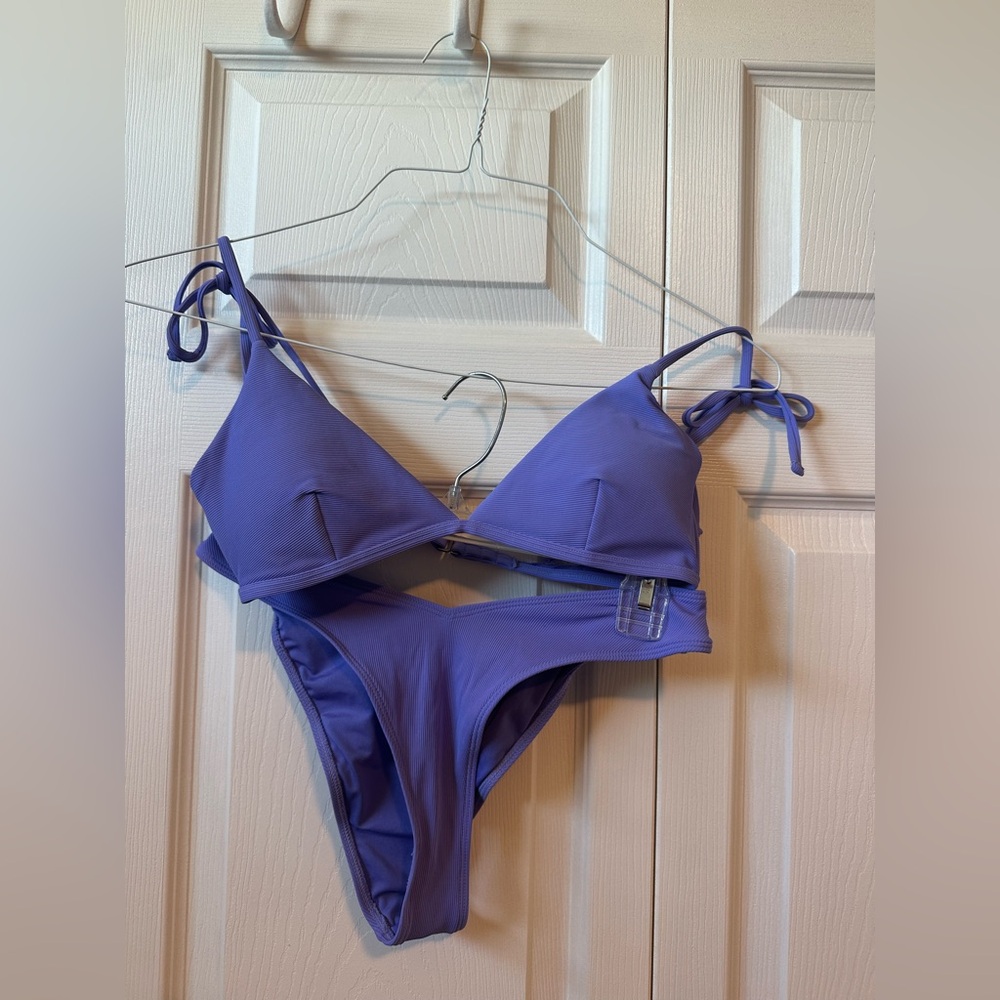 Garage Vibrant Purple Bikini Set